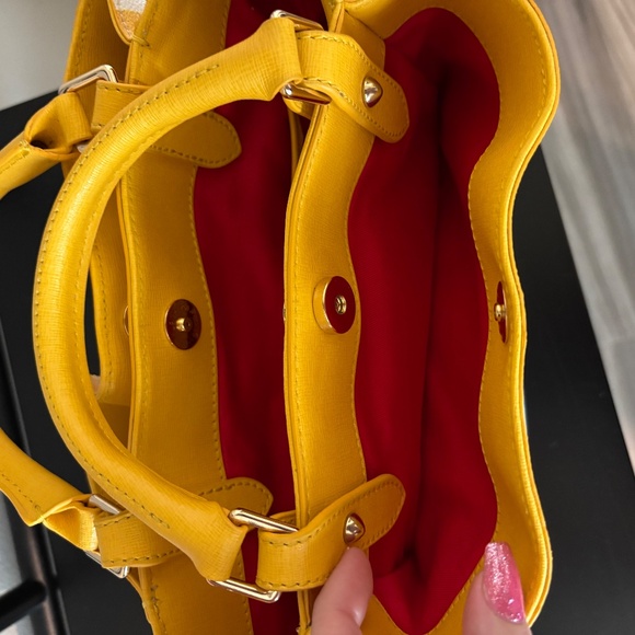 Dooney & Bourke Floral Bag - Yellow, Orange, and Red - Picture 11 of 12